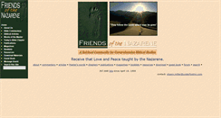 Desktop Screenshot of nazarene-friends.org
